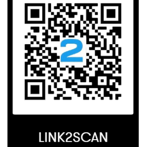 QR Code Aufkleber 10x10cm 